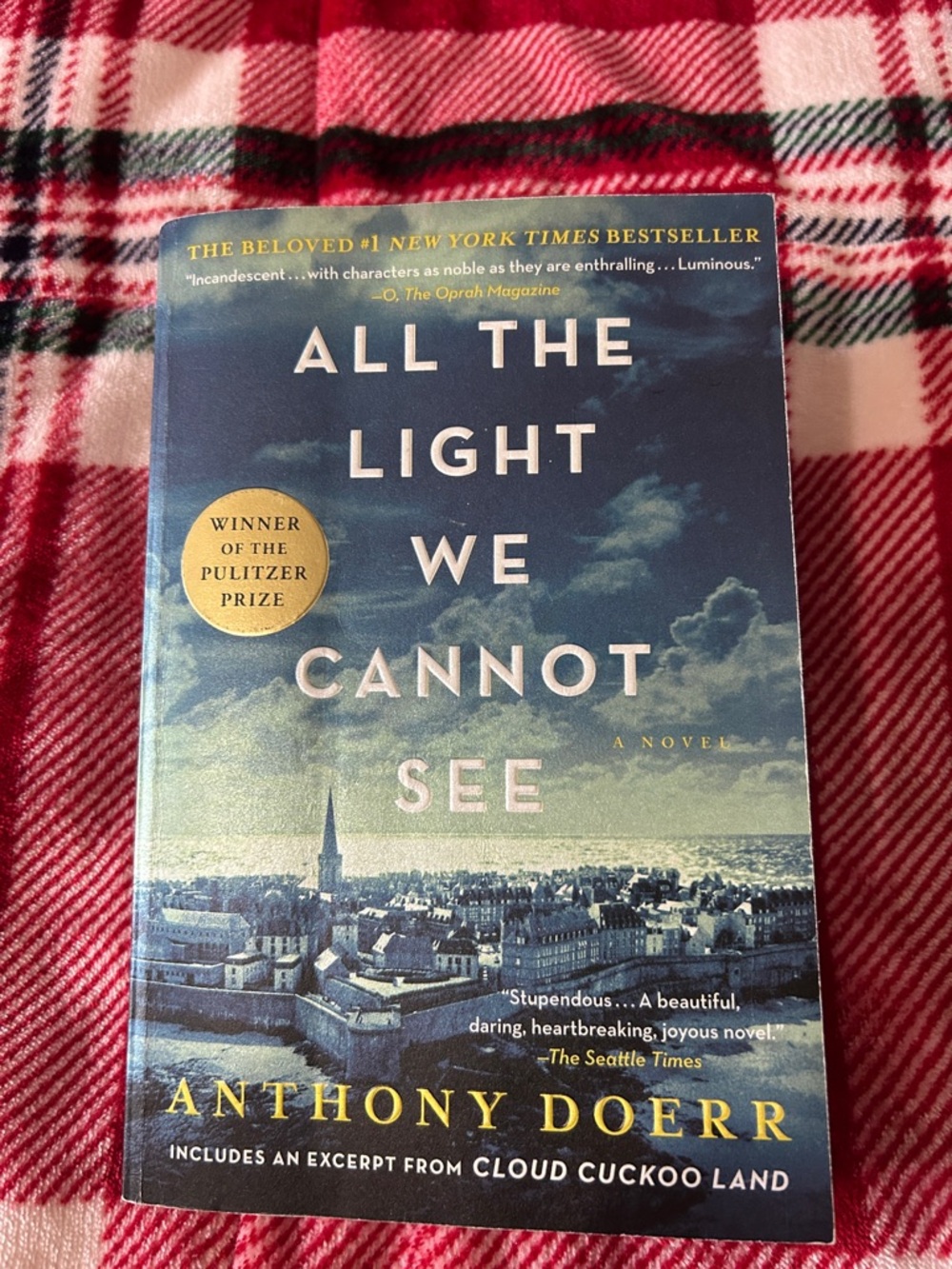 All The Light We Cannot See by Anthony Doerr - Blue Cover